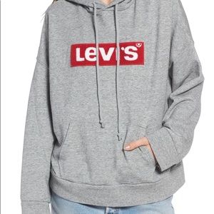 LEVIS Oversized Logo Hoodie